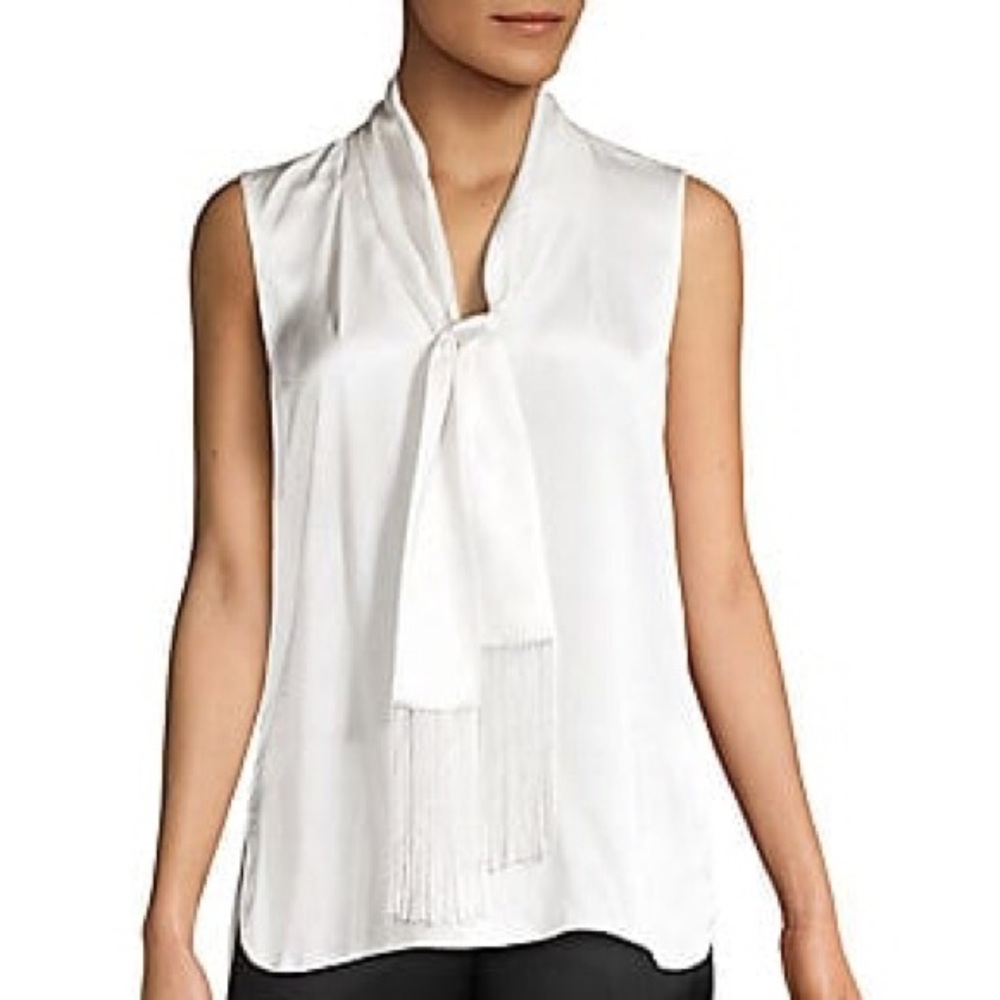 Tahari silk top